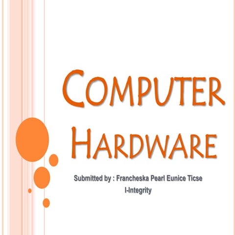 Computer Hardware | PPTX