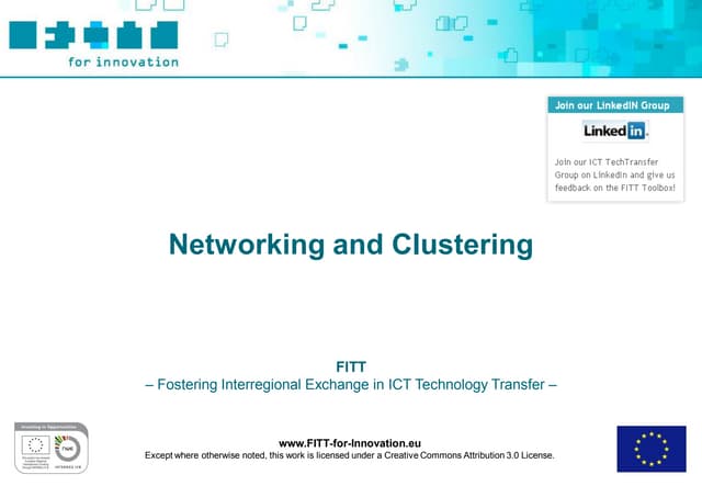 FITT Toolbox: Networking & Clustering