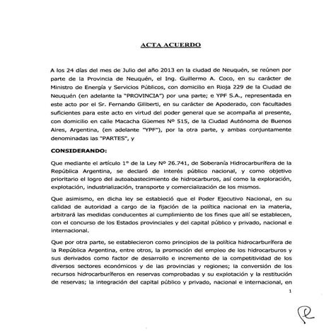 Acta acuerdo ypf pcia