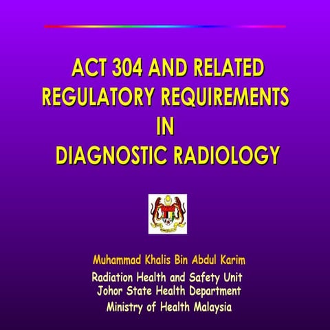 Act and regulatory requirements hotel selesa 9 jun2012