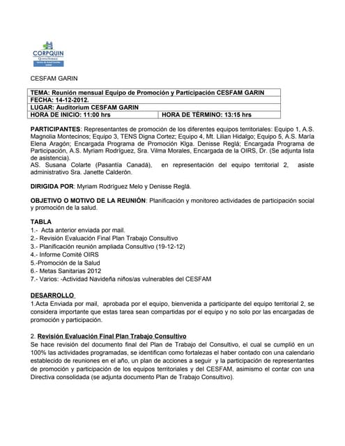 Acta reunion equipo promocion parti...