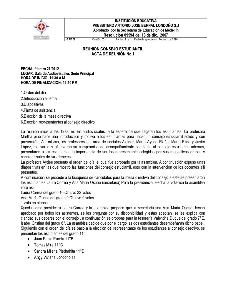 Actas de compromiso académico