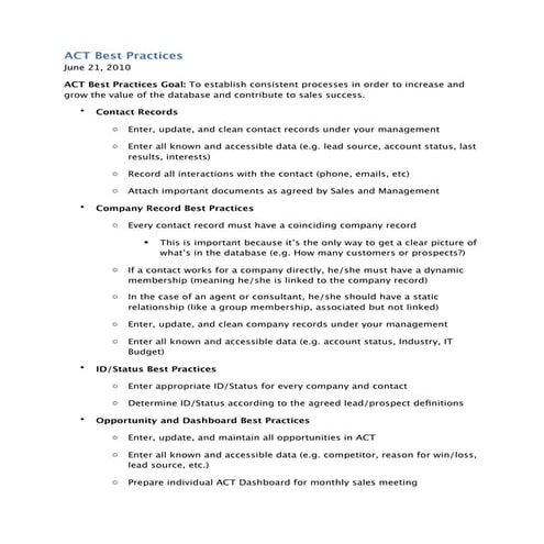Key Account Management Plan | PDF