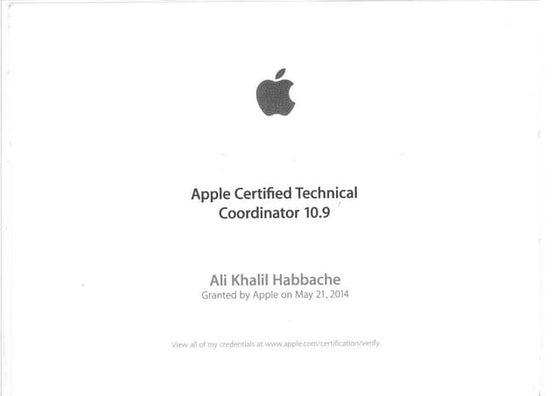 Apple Product Professional Certification | PDF