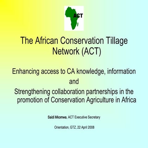 Act enhancing access to ca knowledge, information and strengthening collabora...