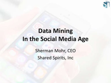 Understanding Data Mining in the Social Media Marketing Age