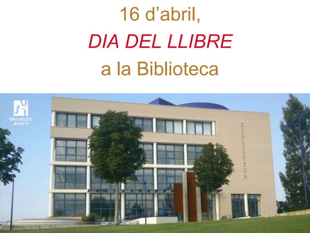 Actes del Dia del Llibre 2014