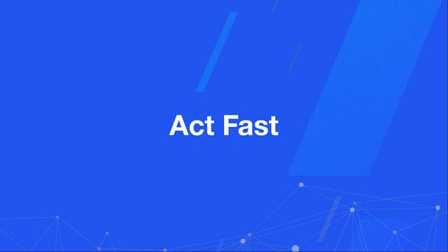 Act Fast: Revolutionizing Data-Driven Decisions