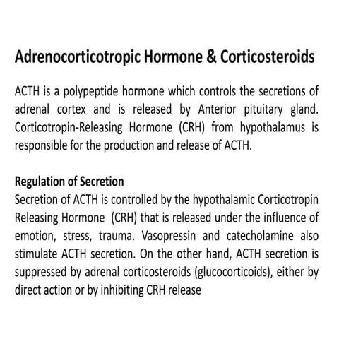 ACTH and Corticosteroids.ppt