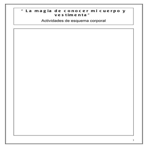 Actividades para preescolares