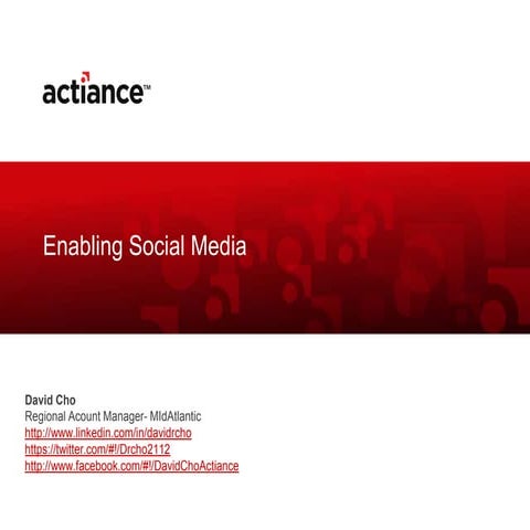 Actiance Social Engagement