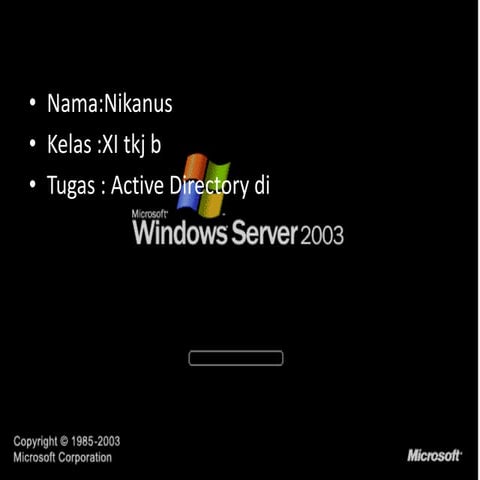 Active Directory diWindows Server 2003