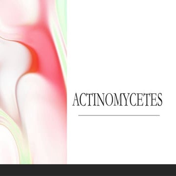 actinomyces for bachelor of dental surgery. pptx