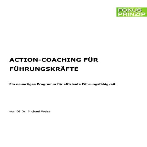Action coaching broschüre