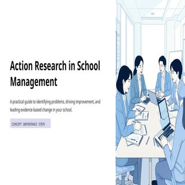 Action Research - A guide for teachers | PPTX