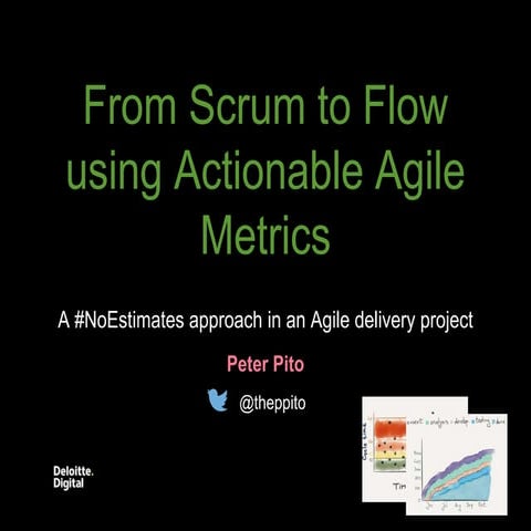 From Scrum to Flow using Actionable Agile Metrics