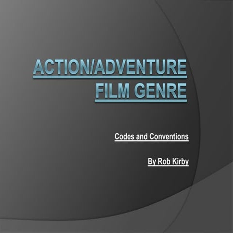 Action adventure genre