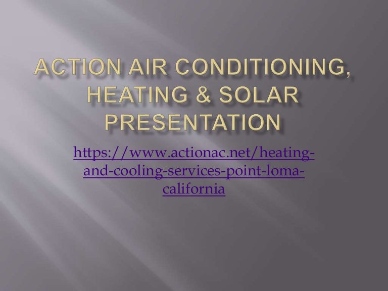 action air heating and cooling