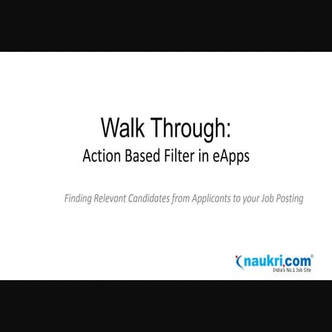 Action based filter_demo