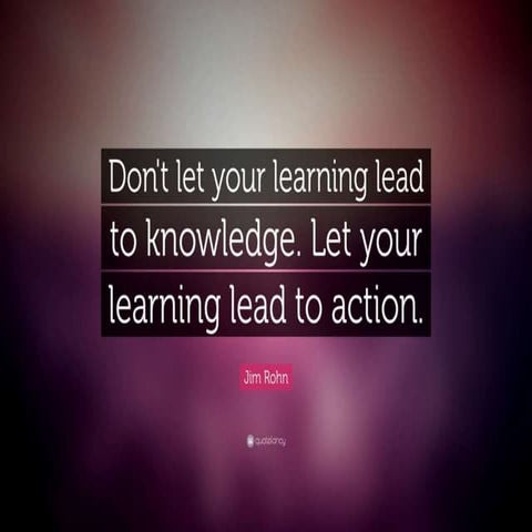 Action learning