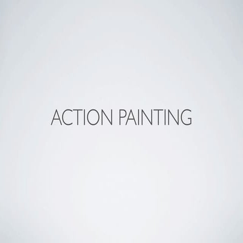 Action painting