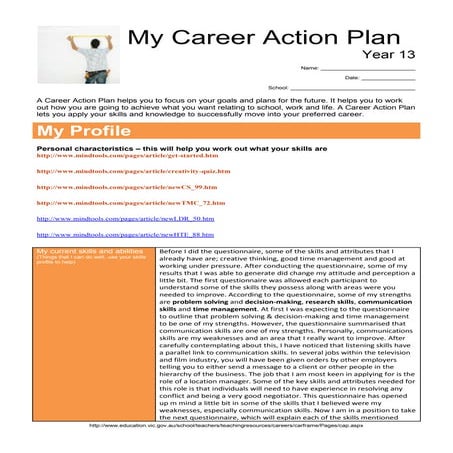Action plan | DOCX