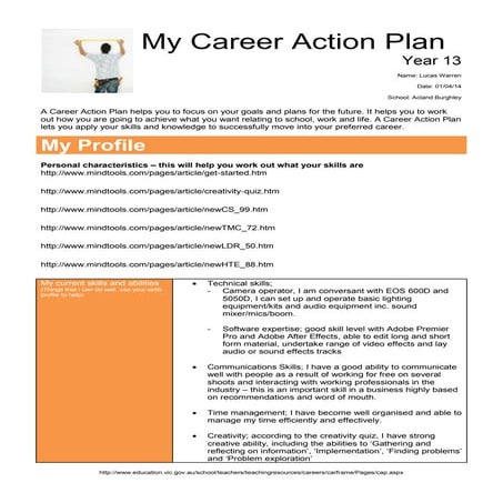 Action plan