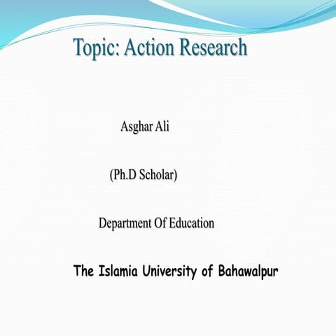 Action research
