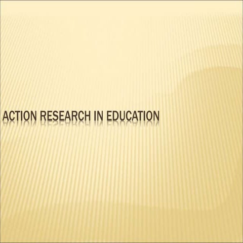 Action research