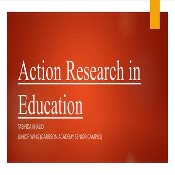 Action research