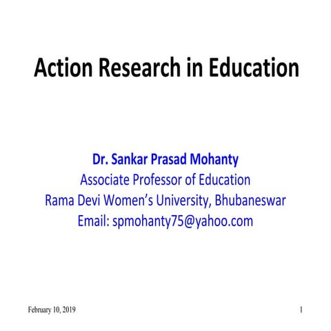 Action Research in Education