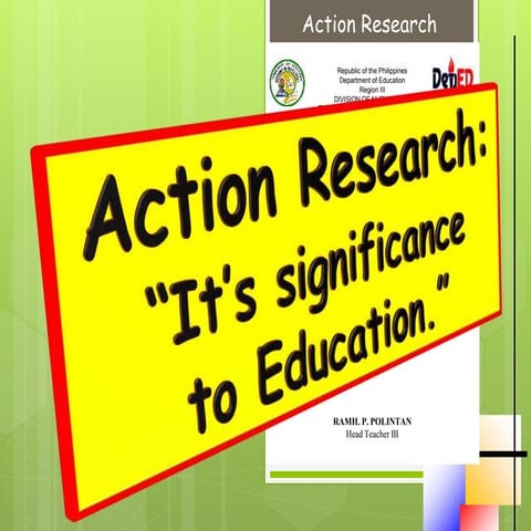 what is the importance of action research in education