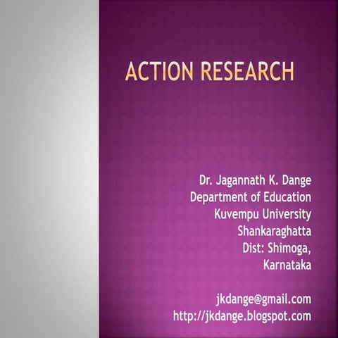 Action research for Teachers