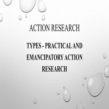 Action research | PPTX
