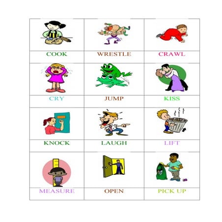 Actions memory game3