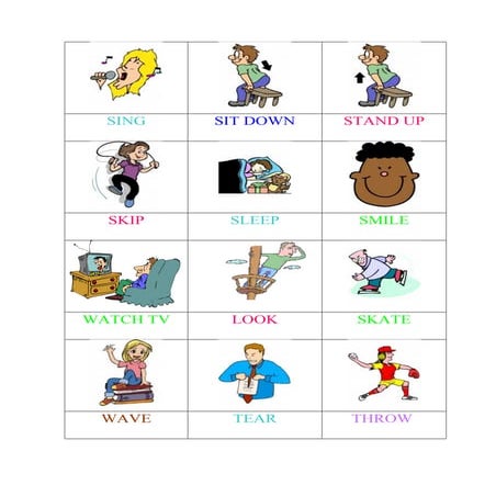 Actions memory game5