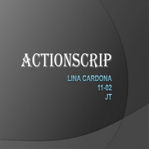 Actionscrip linakrdona n2