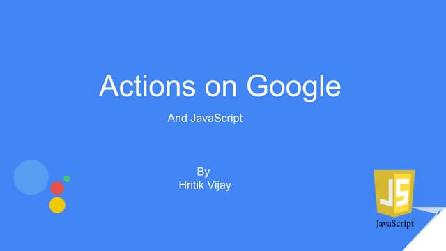 Actions on google