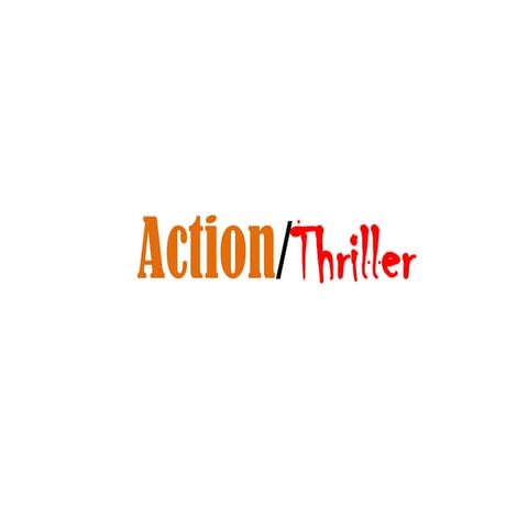 Action thriller genre