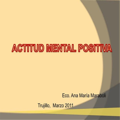 Actitud mentalpositiva