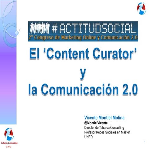 El Content Curator y la Comunicación 2.0