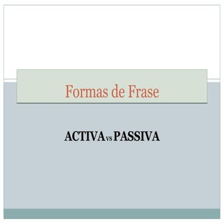 Transformação ativa-passiva