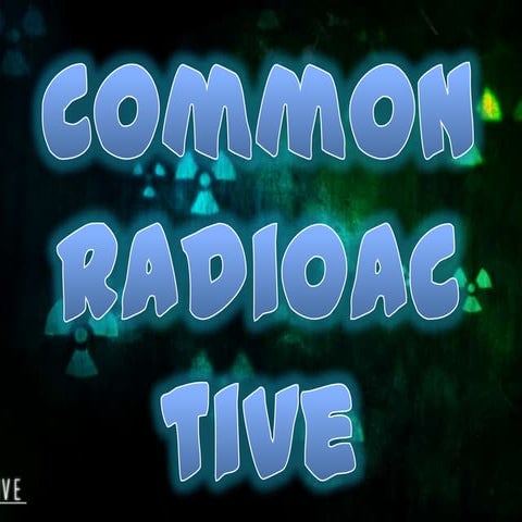 Radioactive Elements