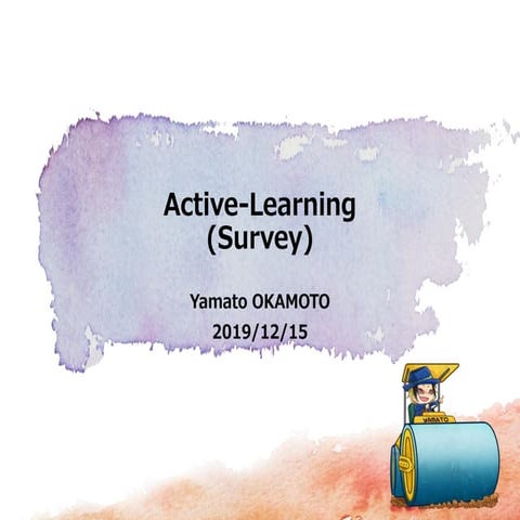 (SURVEY) Active Learning