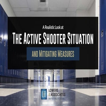 A Realistic Look at the Active Shooter Situation