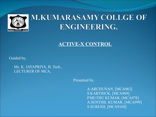 Active x