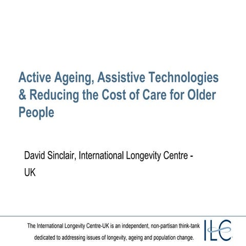 Active ageing and technology