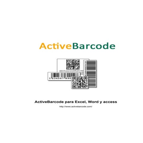 Activebarcode office spanish | PDF
