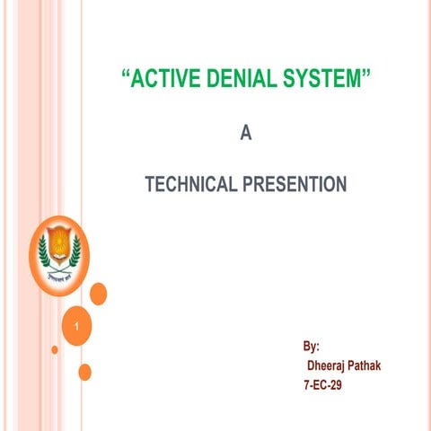 Active denial system