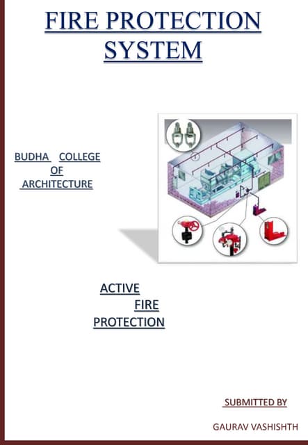 BASICS OF FIRE PROTECTION SYSTEM, HYDRANT SYSTEM.ppt
